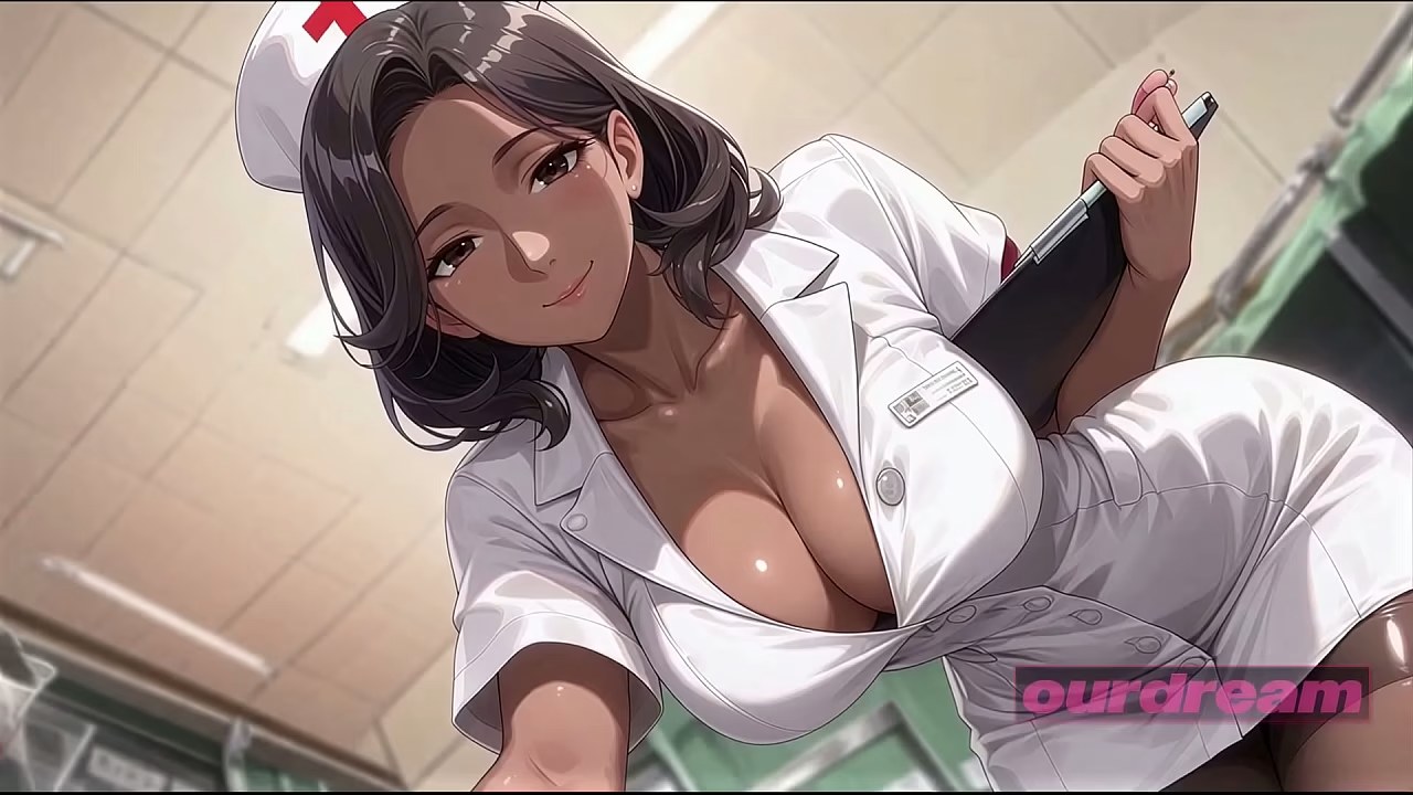 Anime Nurse Blowjob and Pussy Fuck Fantasy