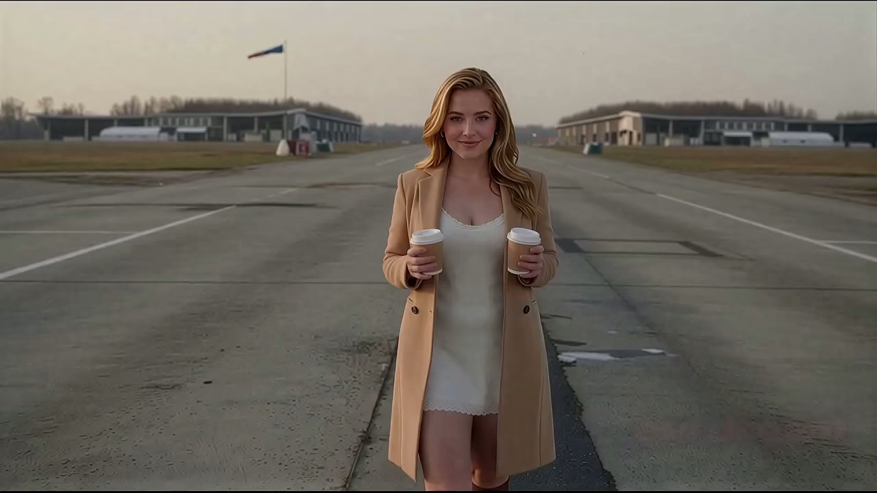 Plus-Size Brandi Airport Runway Sex
