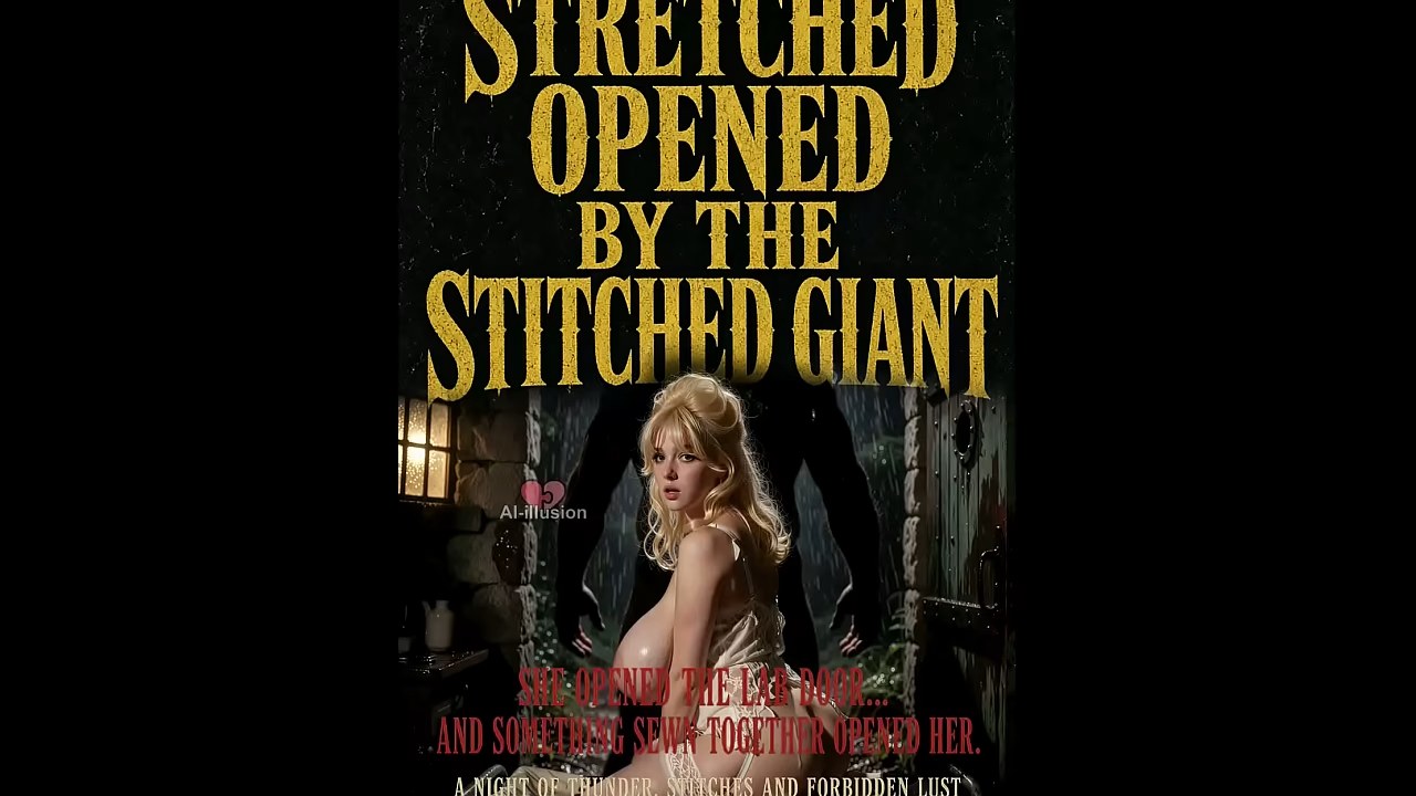Stitched Giant Gothic Monster Fantasy