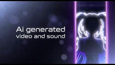 Topless Caroline in a Neon Laboratory