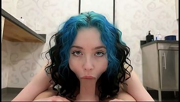 Teal-Haired Veterinarian Fantasy